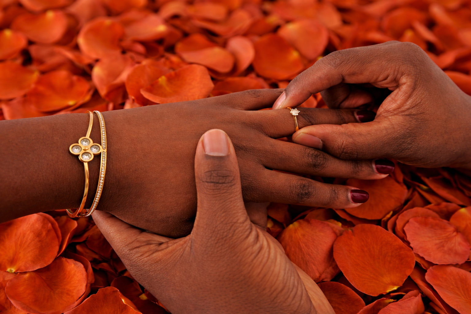 Photo glamour de mariage